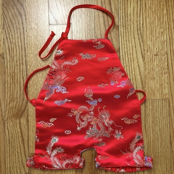 Vintage Infant Baby Girls Red Top - Picture 1 of 12